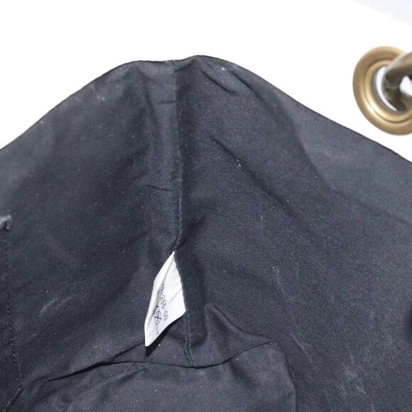 BURBERRY Blue Label Shoulder Bag Canvas Black White Auth ti3081 - Picture 13 of 16